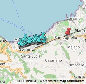 Mappa Vico Terzo Rota, 80067 Sorrento NA, Italia (0.687)