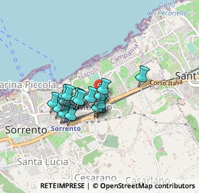 Mappa Vico Terzo Rota, 80067 Sorrento NA, Italia (0.325)