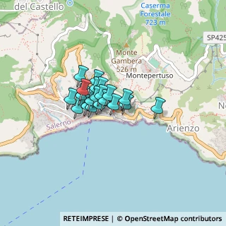 Mappa Produzione propria, 84017 Positano SA, Italia (0.2515)