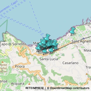 Mappa Via Luigi de Maio, 80067 Sorrento NA, Italia (0.379)