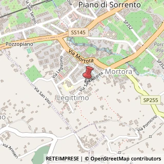 Mappa Via Nuova San Andrea, 6, 80063 Piano di Sorrento, Napoli (Campania)