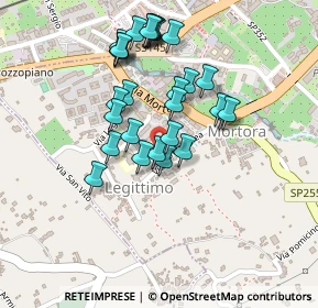 Mappa Via Nuova S.Andrea, 80063 Piano di Sorrento NA, Italia (0.21034)
