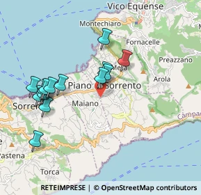 Mappa Via Nuova S.Andrea, 80063 Piano di Sorrento NA, Italia (2.01143)
