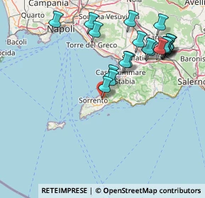 Mappa Via Nuova S.Andrea, 80063 Piano di Sorrento NA, Italia (18.33)