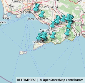 Mappa Via Nuova S.Andrea, 80063 Piano di Sorrento NA, Italia (15.0935)