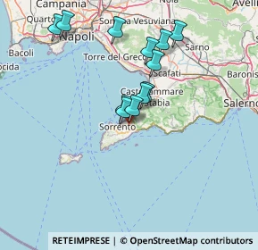 Mappa Via Nuova S.Andrea, 80063 Piano di Sorrento NA, Italia (13.66417)