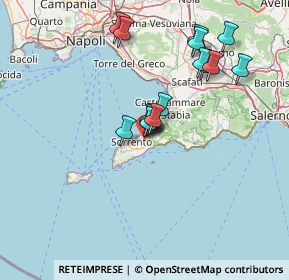 Mappa Via Nuova S.Andrea, 80063 Piano di Sorrento NA, Italia (13.32188)