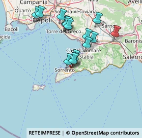 Mappa Via Nuova S.Andrea, 80063 Piano di Sorrento NA, Italia (14.76125)