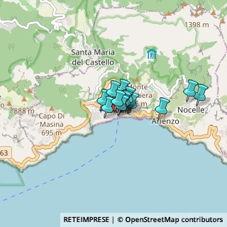 Mappa Via della Tavolozza, 84017 Positano SA, Italia (0.44429)