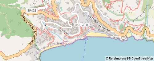 Mappa Positano