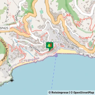 Mappa Via Trara Genoino, 49, 84017 Positano, Salerno (Campania)