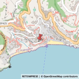 Mappa Viale Pasitea, 182, 84017 Positano SA, Italia, 84017 Positano, Salerno (Campania)