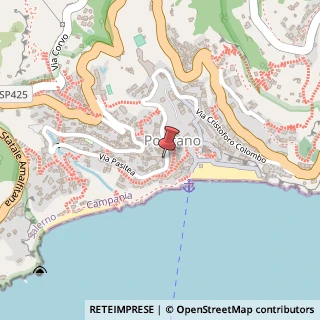Mappa Viale Pasitea, 164, 84017 Positano, Salerno (Campania)