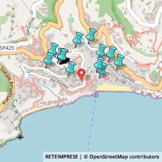Mappa Via della Tavolozza, 84017 Positano SA, Italia (0.201)
