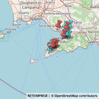 Mappa Spiaggia San Francesco Sorrento, 80067 Sorrento NA, Italia (9.76188)