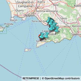 Mappa Spiaggia San Francesco Sorrento, 80067 Sorrento NA, Italia (11.73105)