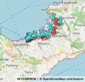 Mappa 80065 Sant'Agnello NA, Italia (1.26294)