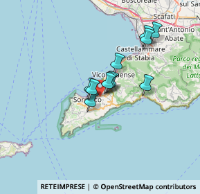 Mappa 80065 Sant'Agnello NA, Italia (5.14909)