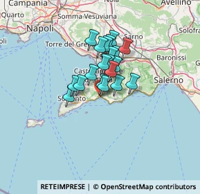 Mappa Positano, 84017 Positano SA, Italia (9.1355)