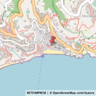 Mappa Via della Tartana, 2, 84017 Positano, Salerno (Campania)