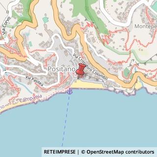 Mappa Via Marina Grande, 84017 Positano SA, Italia, 84017 Positano, Salerno (Campania)