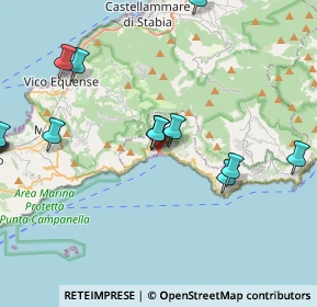 Mappa Positano, 84017 Positano SA, Italia (5.82167)