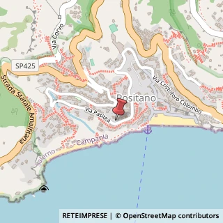 Mappa Viale Pasitea, 210, 84017 Positano, Salerno (Campania)