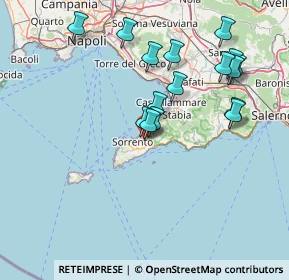 Mappa Via delle Acacie, 80063 Piano di Sorrento NA, Italia (16.09375)