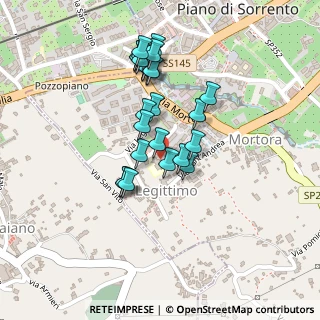 Mappa Via delle Acacie, 80063 Piano di Sorrento NA, Italia (0.21724)