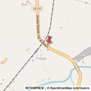 Mappa Casa cantoniera di Fraigas, 07014 Fraigas SS, Italia, 07014 Ozieri, Sassari (Sardegna)
