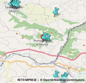 Mappa Piazza Municipio, 84020 Romagnano al Monte SA, Italia (3.9025)