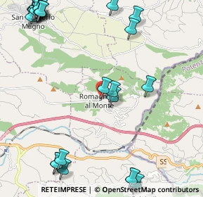 Mappa Piazza Municipio, 84020 Romagnano al Monte SA, Italia (3.48571)