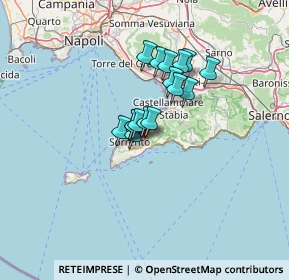 Mappa Via Formiello, 80063 Piano di Sorrento NA, Italia (9.29438)
