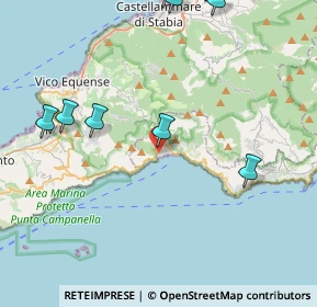 Mappa Via Boscariello, 84017 Positano SA, Italia (6.44083)