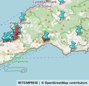 Mappa Via Boscariello, 84017 Positano SA, Italia (5.88)