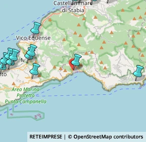 Mappa Via Boscariello, 84017 Positano SA, Italia (6.99579)