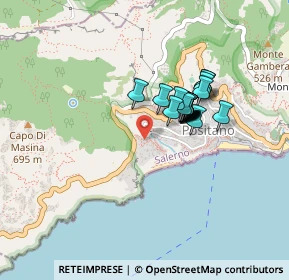 Mappa Via Boscariello, 84017 Positano SA, Italia (0.3265)