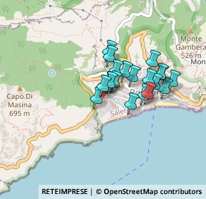 Mappa Via Boscariello, 84017 Positano SA, Italia (0.342)