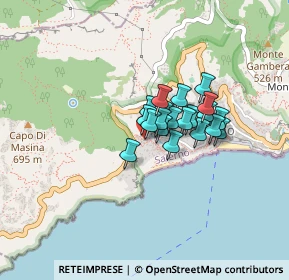 Mappa Via Boscariello, 84017 Positano SA, Italia (0.2635)