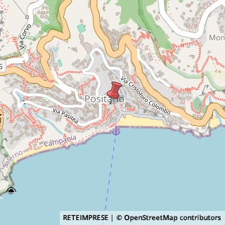 Mappa Via Trara Genoino, 13, 84017 Positano, Salerno (Campania)