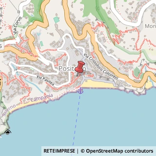 Mappa Via Trara Genoino, 18, 84017 Positano, Salerno (Campania)