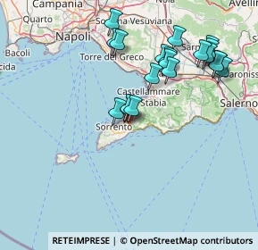 Mappa Via S. Massimo, 80063 Piano di Sorrento NA, Italia (16.535)
