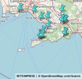 Mappa Via S. Massimo, 80063 Piano di Sorrento NA, Italia (15.73688)