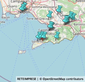 Mappa Via S. Massimo, 80063 Piano di Sorrento NA, Italia (17.05706)