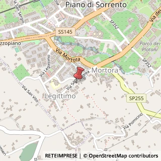 Mappa Via Nuova San Andrea, 20, 80063 Piano di Sorrento, Napoli (Campania)