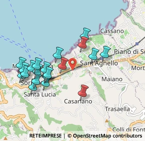 Mappa Corso Italia, 80065 Sorrento NA, Italia (1.0255)