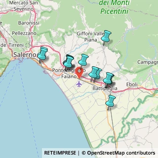 Mappa Via Carmine Calo', 84123 Salerno SA, Italia (5.91071)