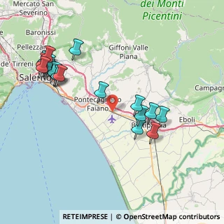 Mappa Via Carmine Calo', 84123 Salerno SA, Italia (9.8655)