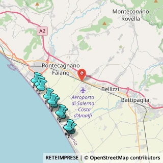 Mappa Via Carmine Calo', 84123 Salerno SA, Italia (5.47929)