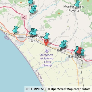 Mappa Via Carmine Calo', 84123 Salerno SA, Italia (5.52263)